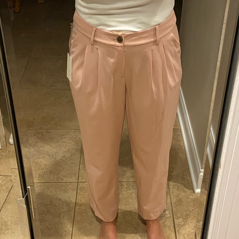 NWT Light Pink Work Pants - A New Day (Target)